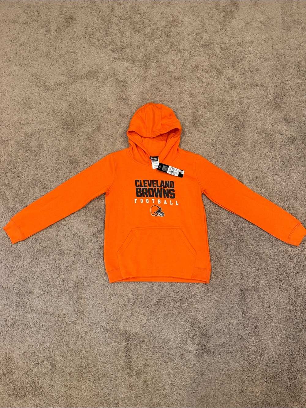 New! Youth Medium Cleveland Browns Hoodie